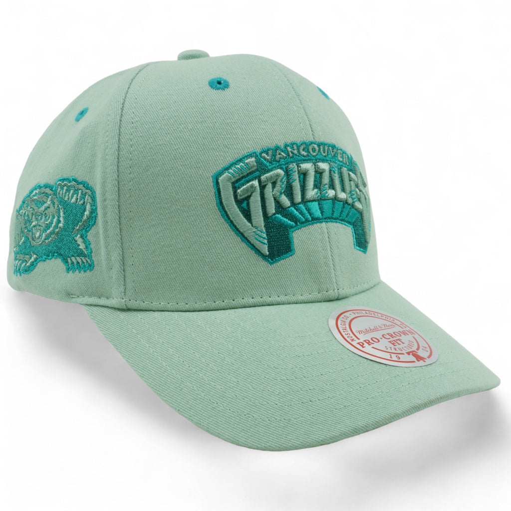 Mens MITCHELL & NESS NBA SPACE KNIT PRO SNAPBACK HWC GRIZZLIES