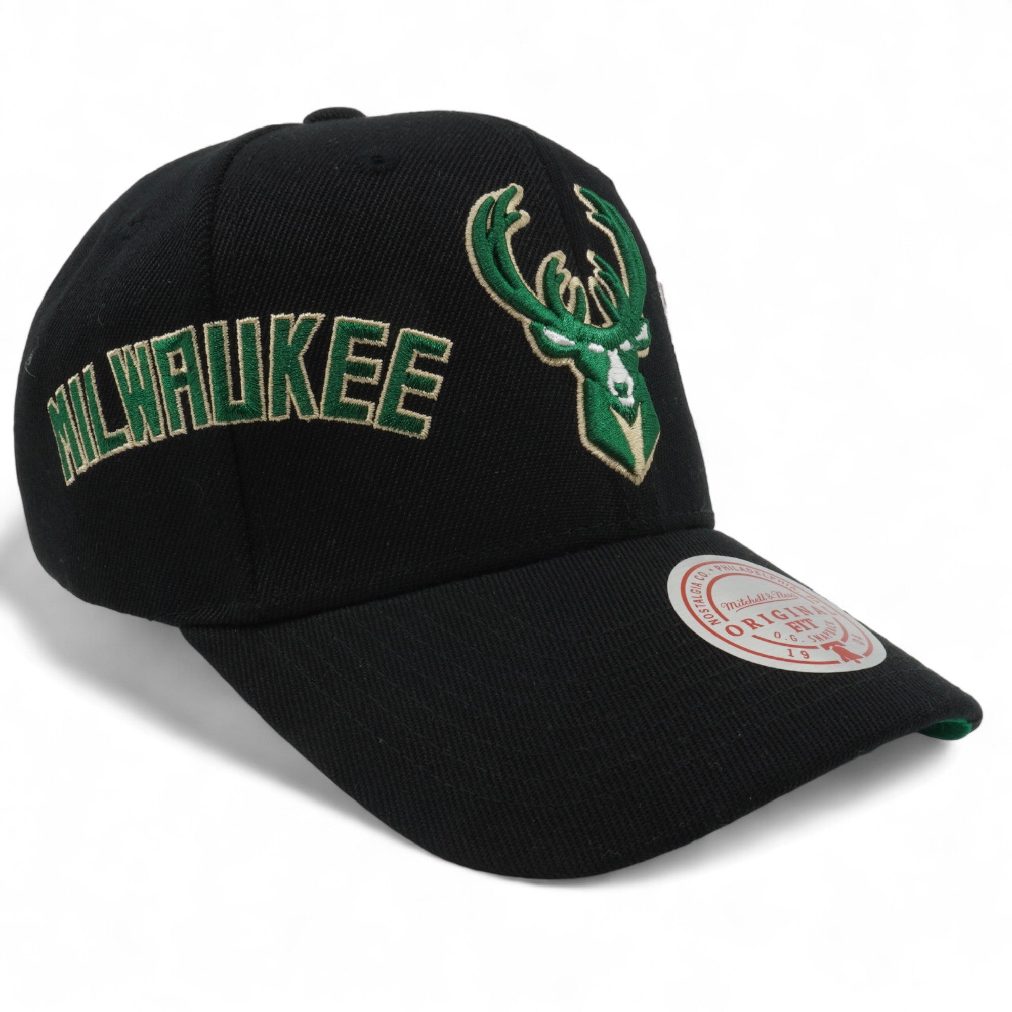 Mens MITCHELL & NESS NBA HYPER LOCAL PRO CROWN BUCKS