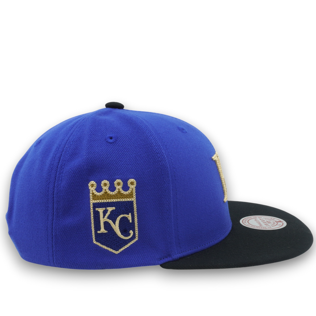 MENS MITCHELL & NESS MLB JUMP OFF SNAPBACK ROYALS - BLUE