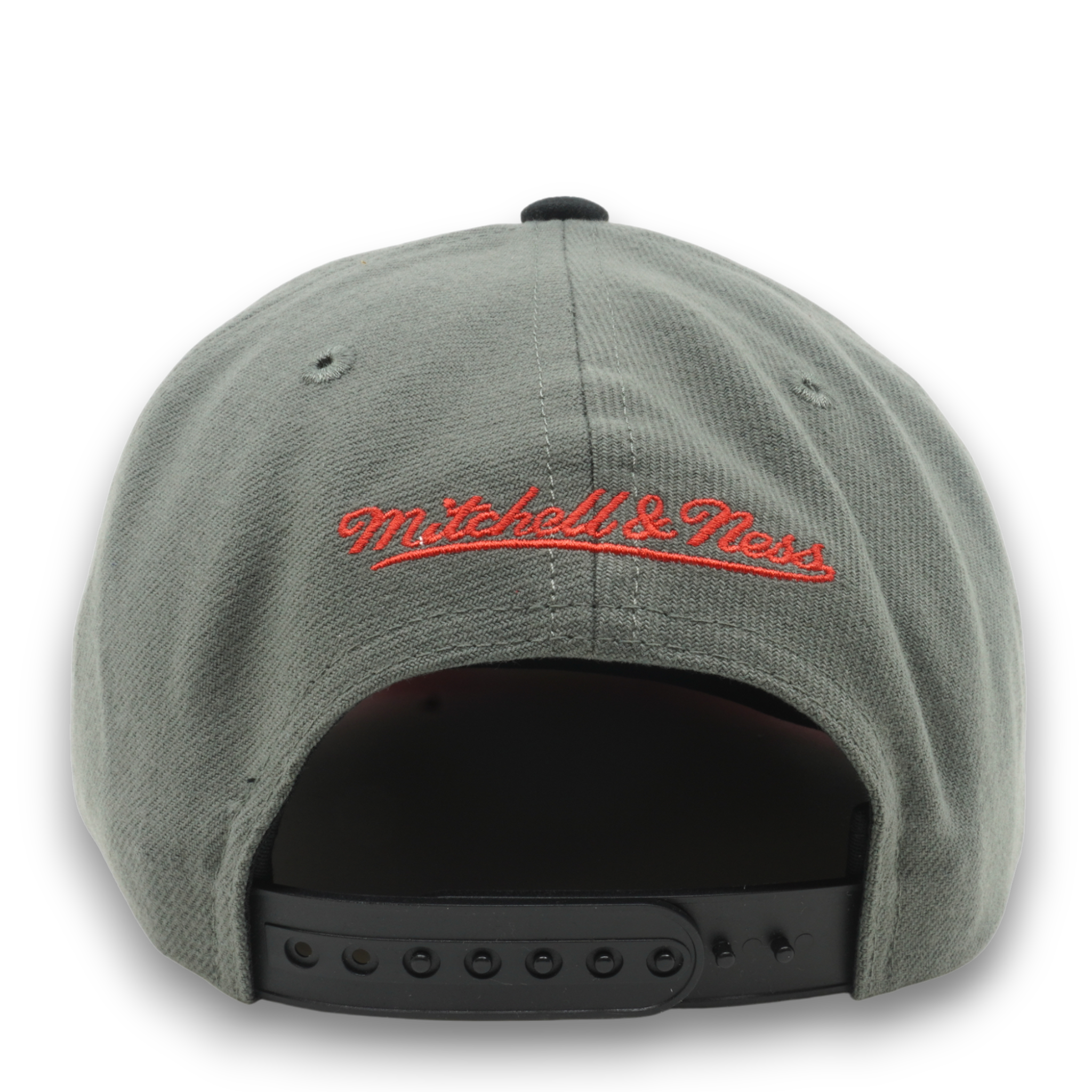 MENS MITCHELL & NESS MLB STORM FRONT SNAPBACK BRAVES - GREY