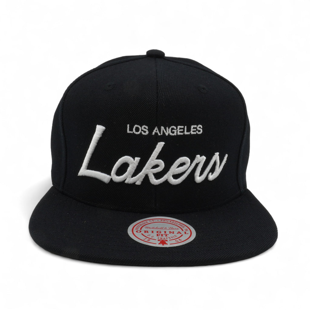 Mens MITCHELL & NESS SCRIPT SNAPBACK
