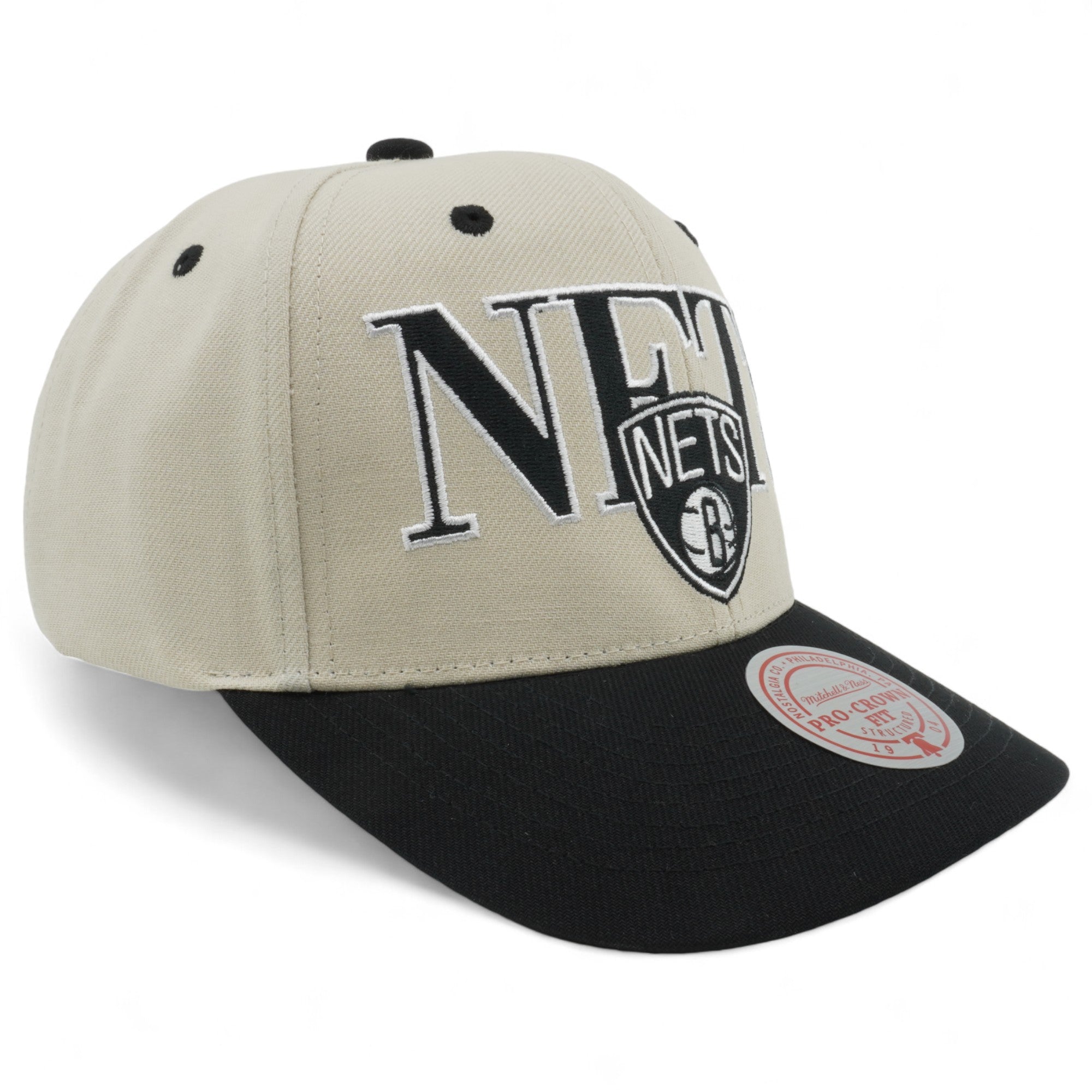 Mens MITCHELL & NESS NBA OFF WITH THE CROWN SNAPBACK NETS