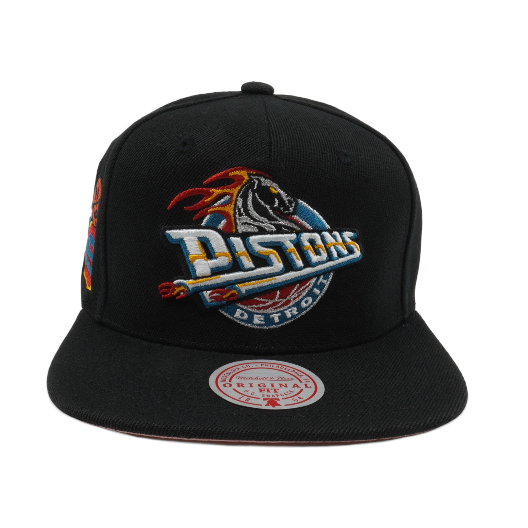 Mens MITCHELL & NESS NBA ALL LOVE SNAPBACK HWC PISTONS