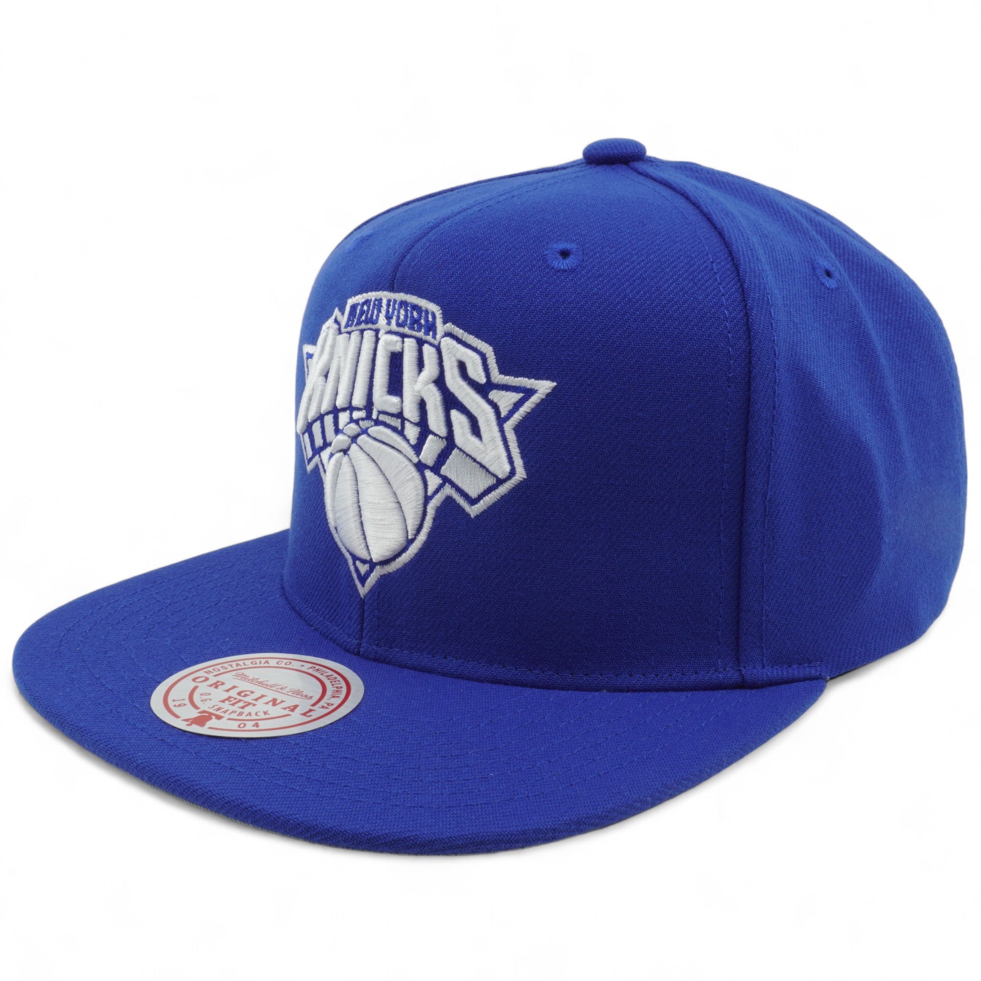 Mens MITCHELL & NESS NBA BACK TO BASICS SNAPBACK KNICKS