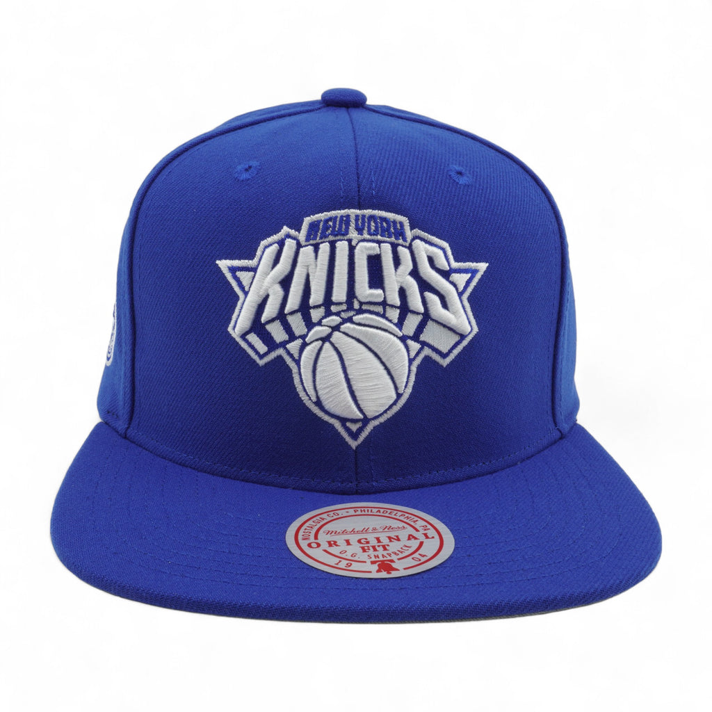 Mens MITCHELL & NESS NBA BACK TO BASICS SNAPBACK KNICKS