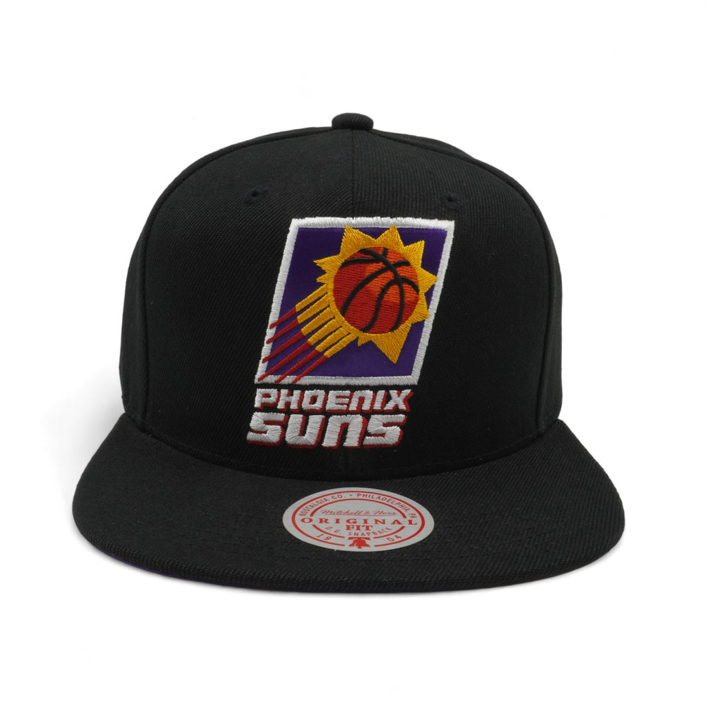 Mens MITCHELL & NESS NBA SATIN UNDER SNAPBACK HWC SUNS