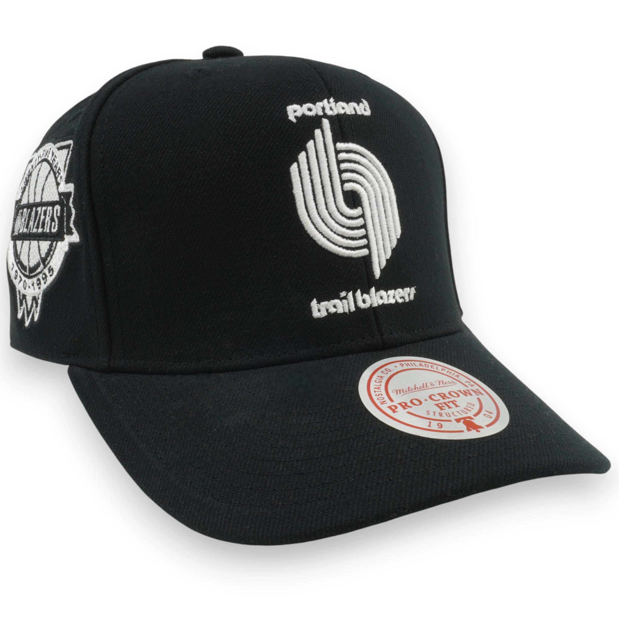 Mens Mitchell & Ness NBA PANDA PRO SNAPBACK HWC TRAIL BLAZERS