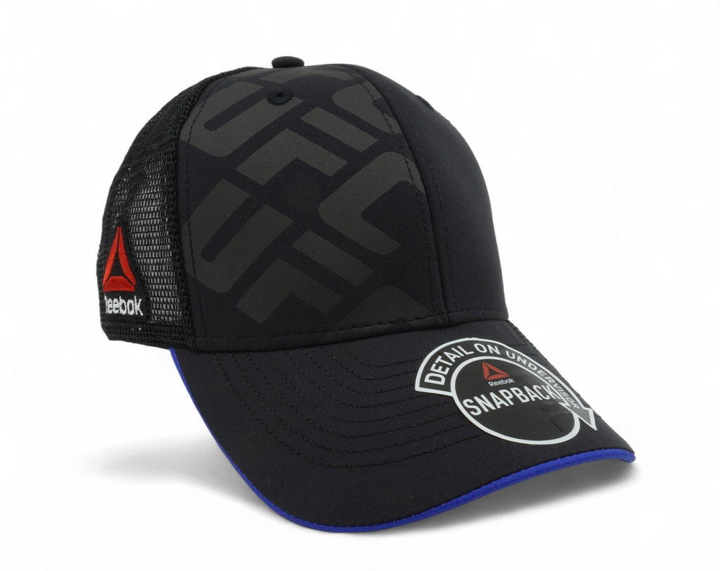 [VR57Z-BLU-UUFC] Mens Reebok UFC Meshback Snapback Trucker Hat