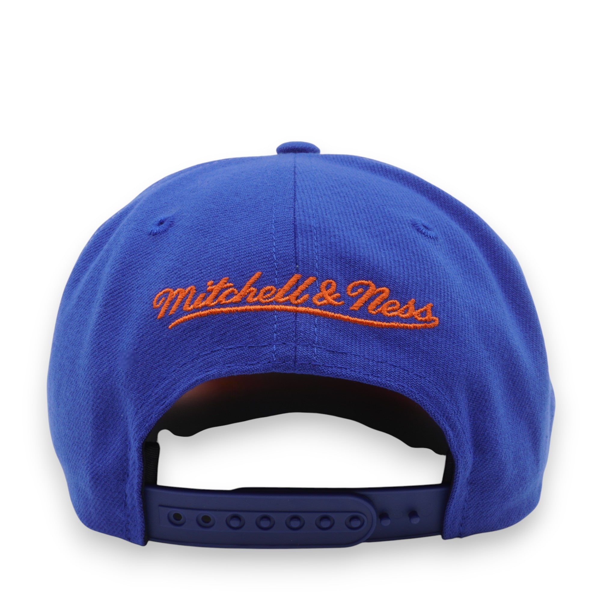 MENS MITCHELL & NESS NBA FULL FRONTAL SNAPBACK KNICKS - BLUE