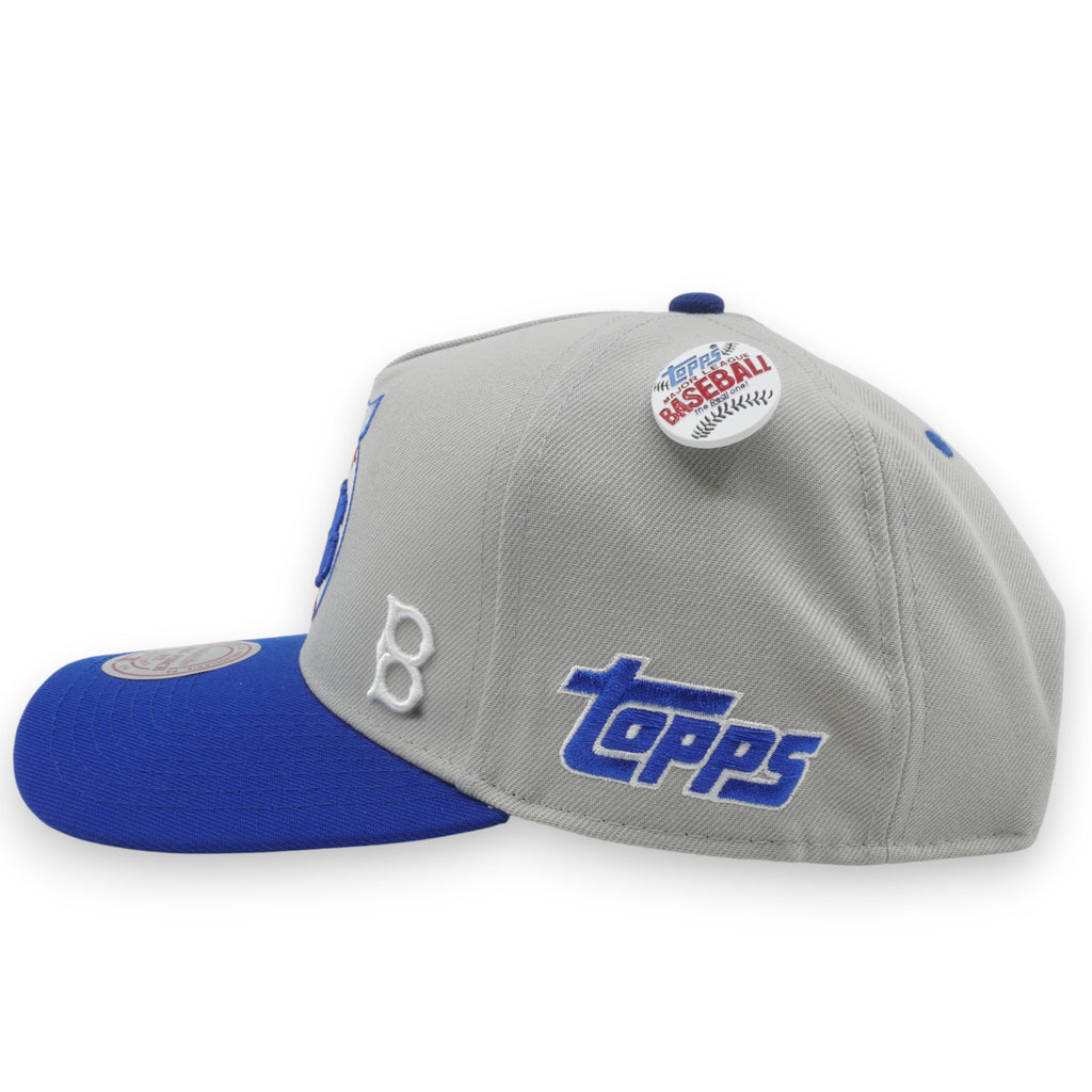 MENS MITCHELL & NESS MLB TEAM BALL PRO SNAPBACK COOP DODGERS - GREY