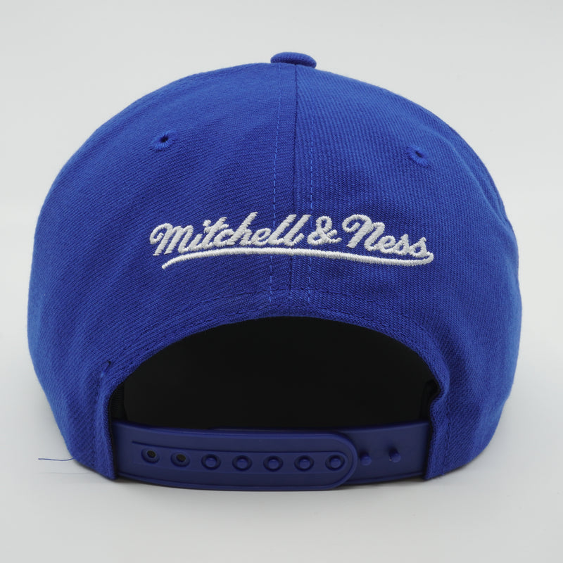 MENS MITCHELL & NESS NHL BACK TO BASICS SNAPBACK MAPLE LEAFS - NAVY