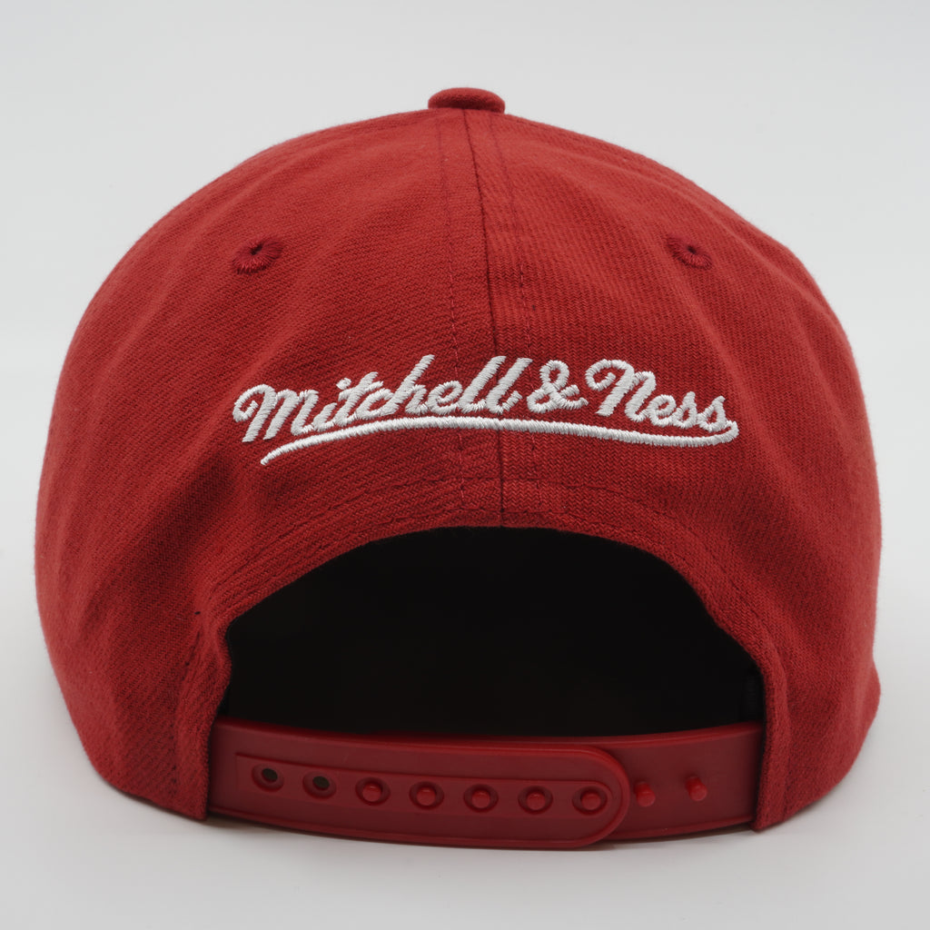 MENS MITCHELL & NESS NHL BACK TO BASICS SNAPBACK DEVILS - RED