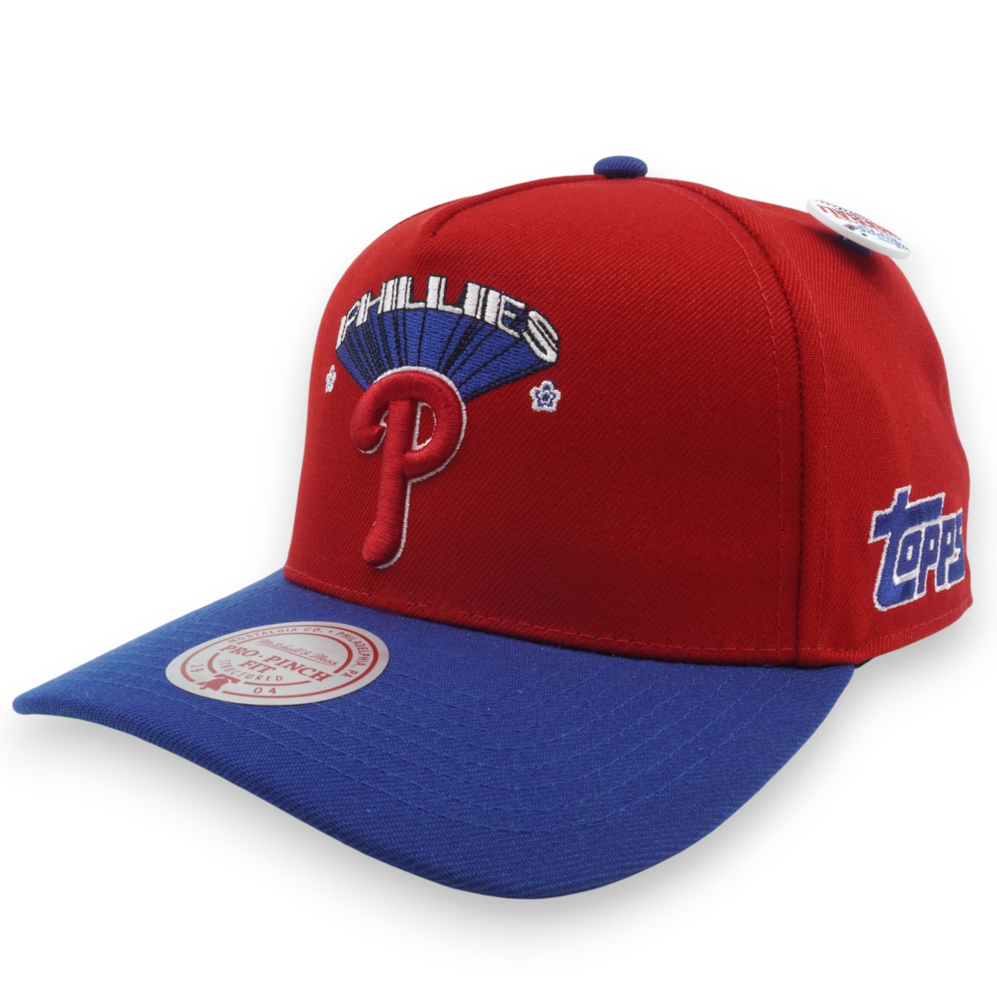 MENS MITCHELL & NESS MLB TEAM STAR PRO SNAPBACK PHILLIES - RED