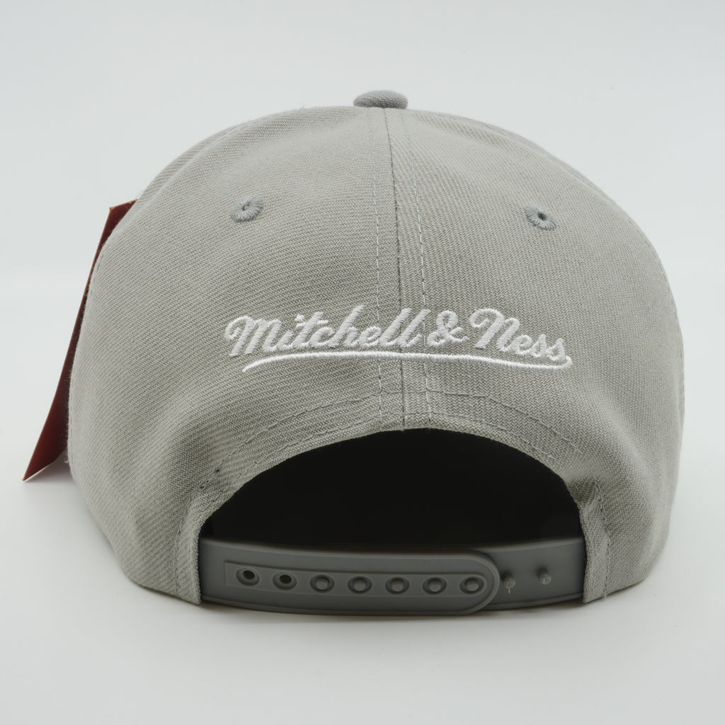 MENS MITCHELL & NESS NBA MUNCH TIME SNAPBACK HWC MAVERICKS - GREY