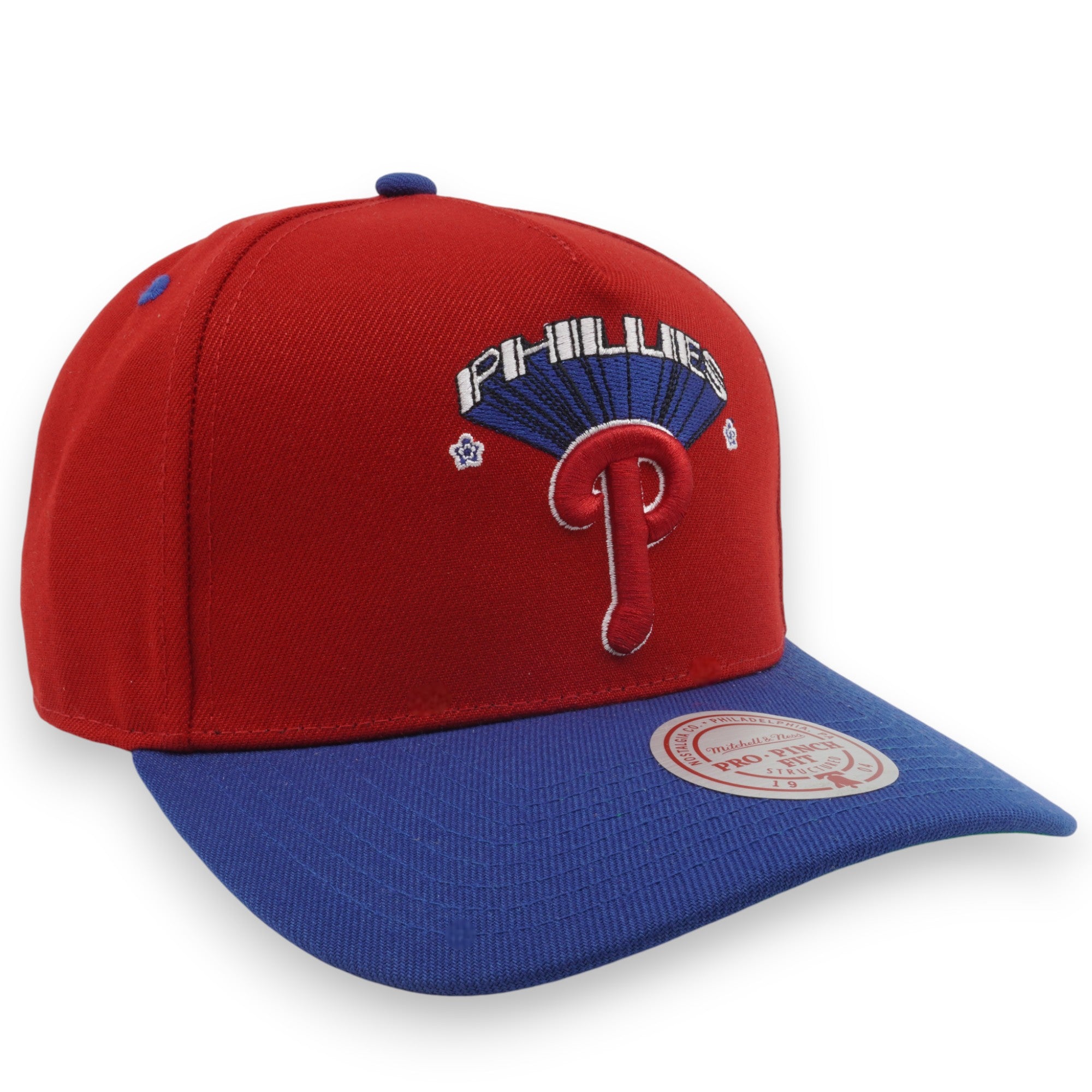MENS MITCHELL & NESS MLB TEAM STAR PRO SNAPBACK PHILLIES - RED