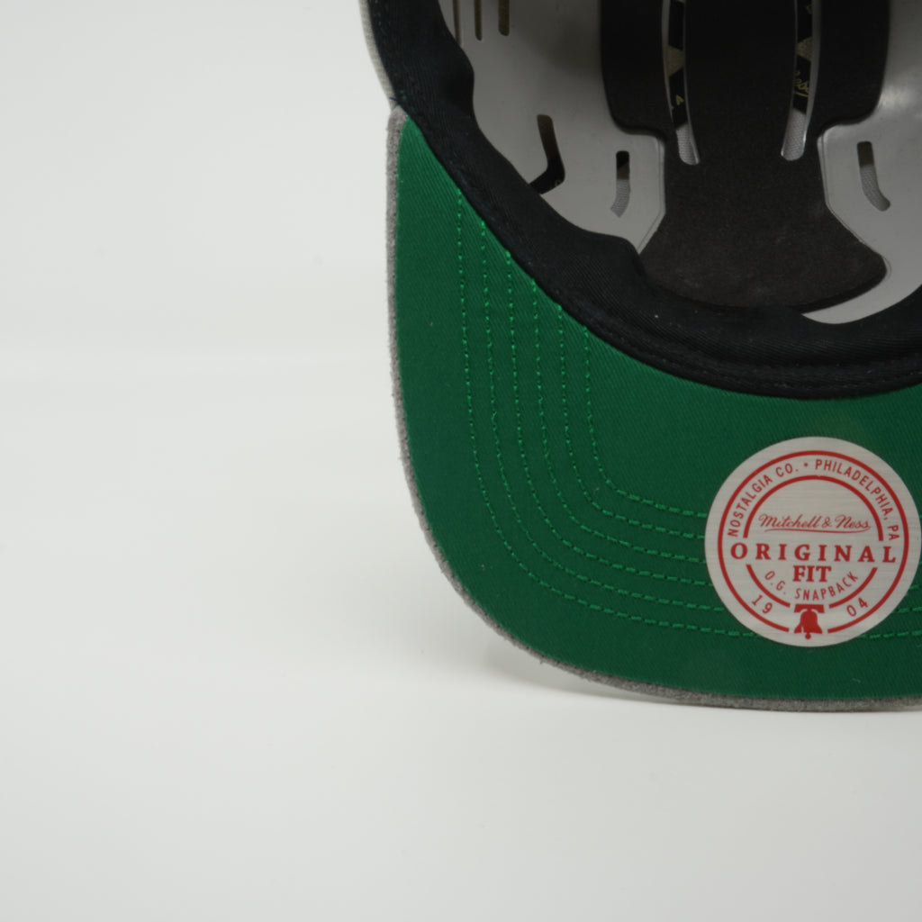 MENS MITCHELL & NESS NBA MUNCH TIME SNAPBACK HWC MAVERICKS - GREY