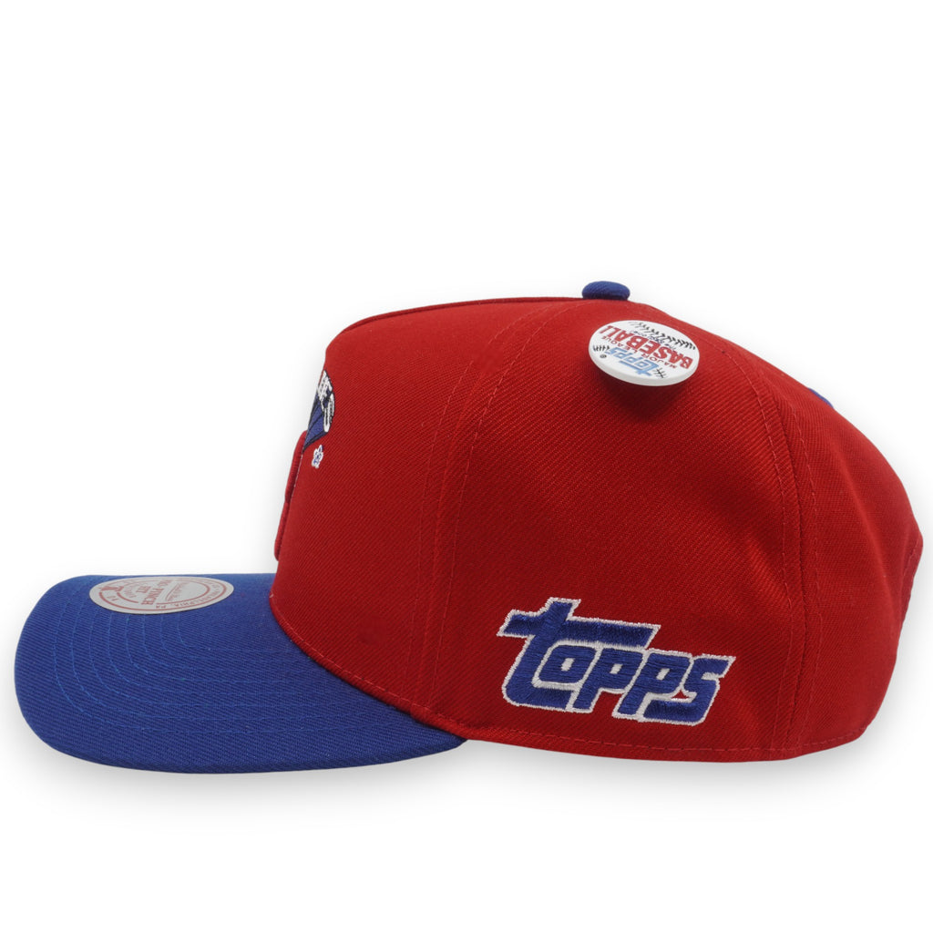 MENS MITCHELL & NESS MLB TEAM STAR PRO SNAPBACK PHILLIES - RED