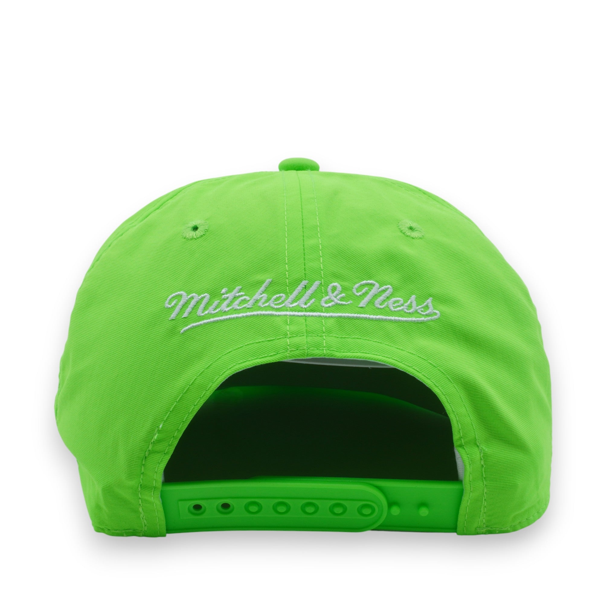 Mens Mitchell & Ness NBA NEON NYLON SNAPBACK HWC PISTONS