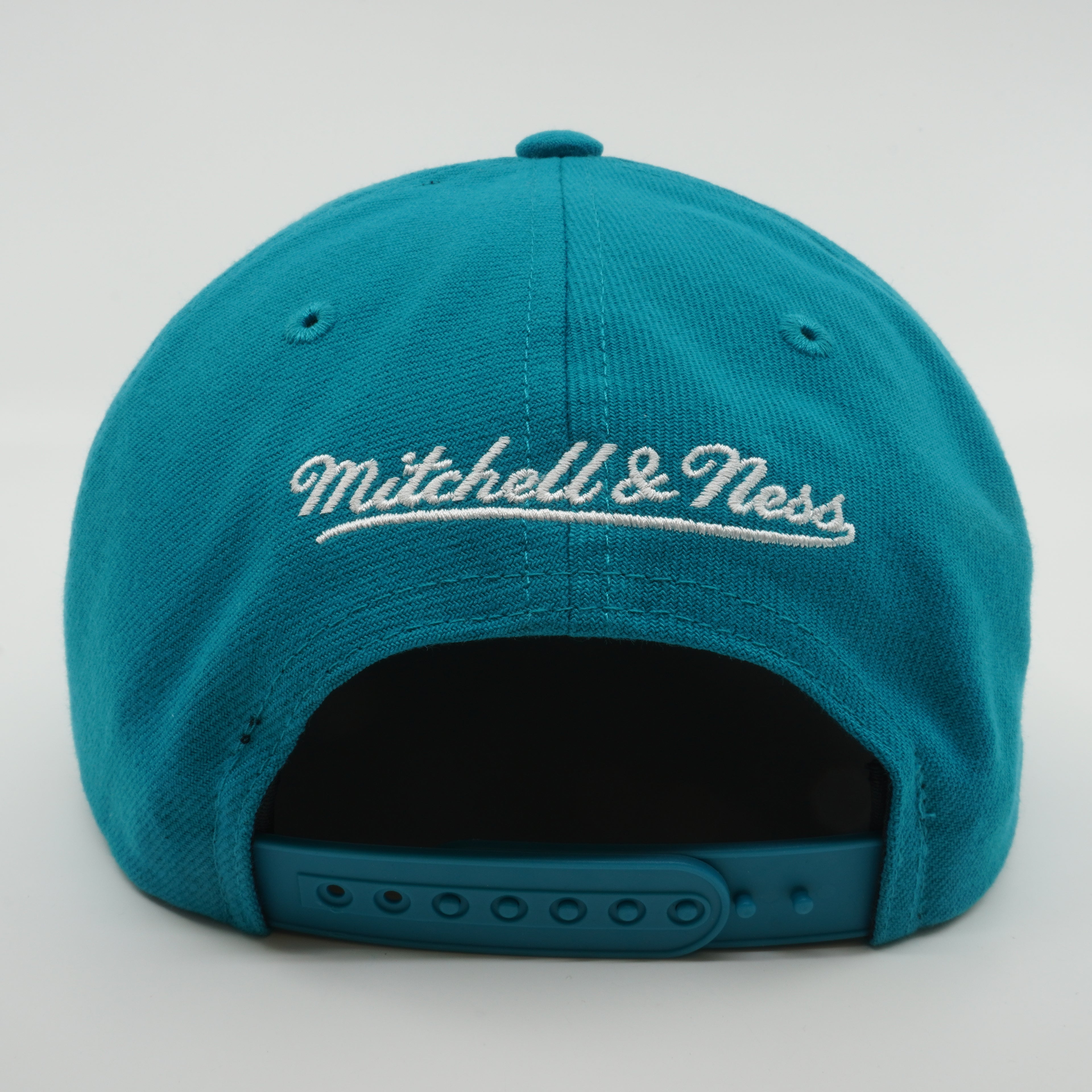 MENS MITCHELL & NESS NHL BACK TO BASICS SNAPBACK SHARKS - TEAL