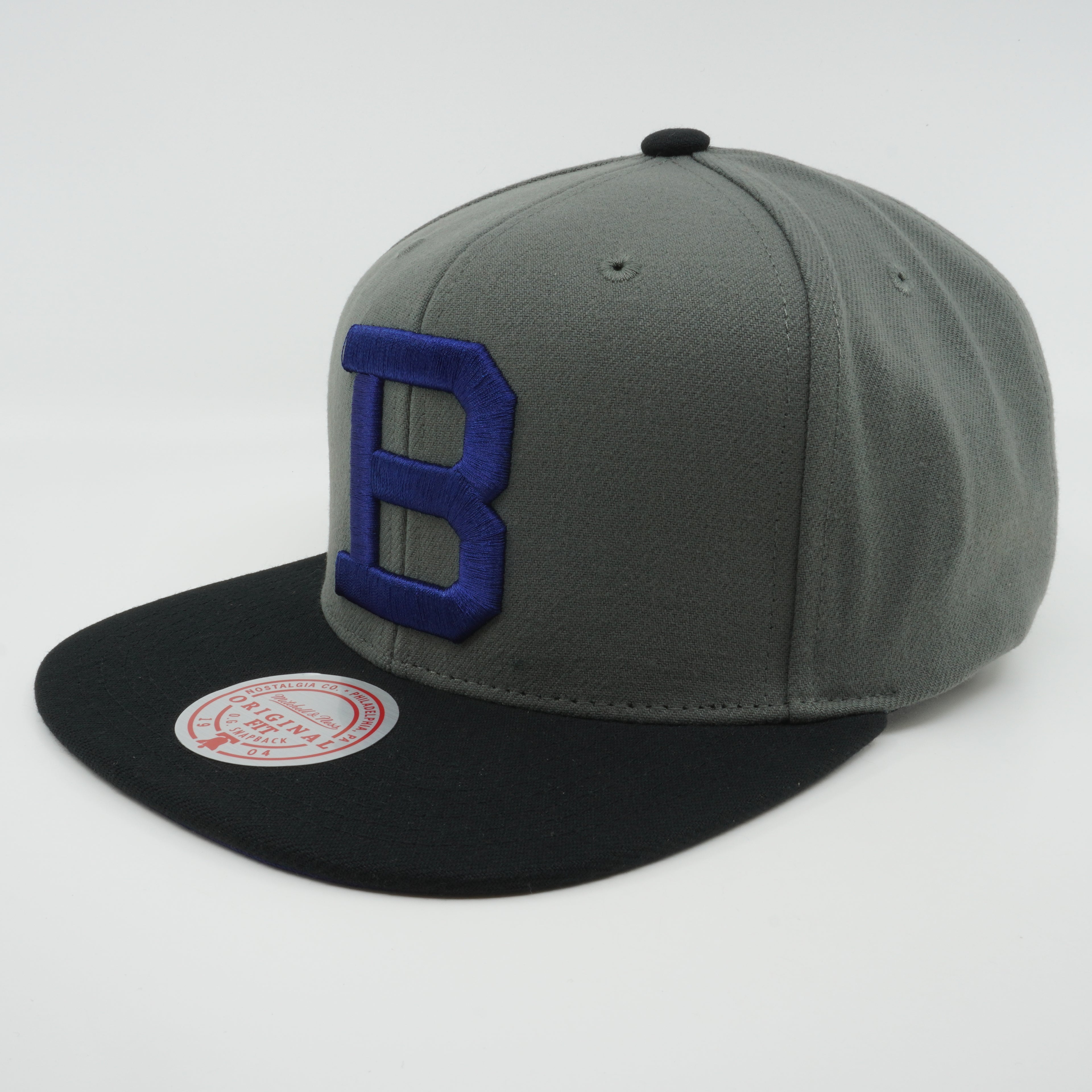 MENS MITCHELL & NESS MLB STORM FRONT SNAPBACK COOP DODGERS - GREY