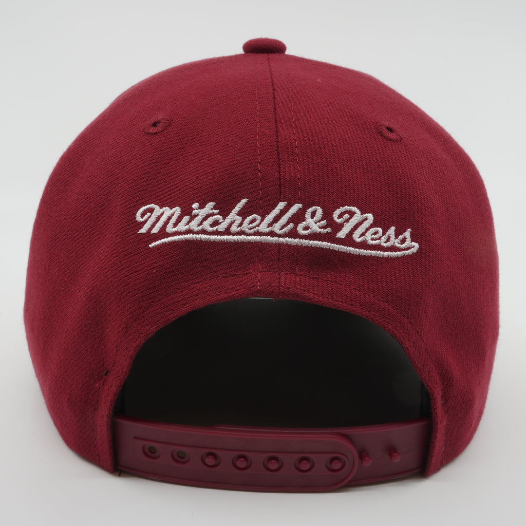 MENS MITCHELL & NESS NHL TEAM GROUND 2.0 PRO SNAPBACK COYOTES - MAROON
