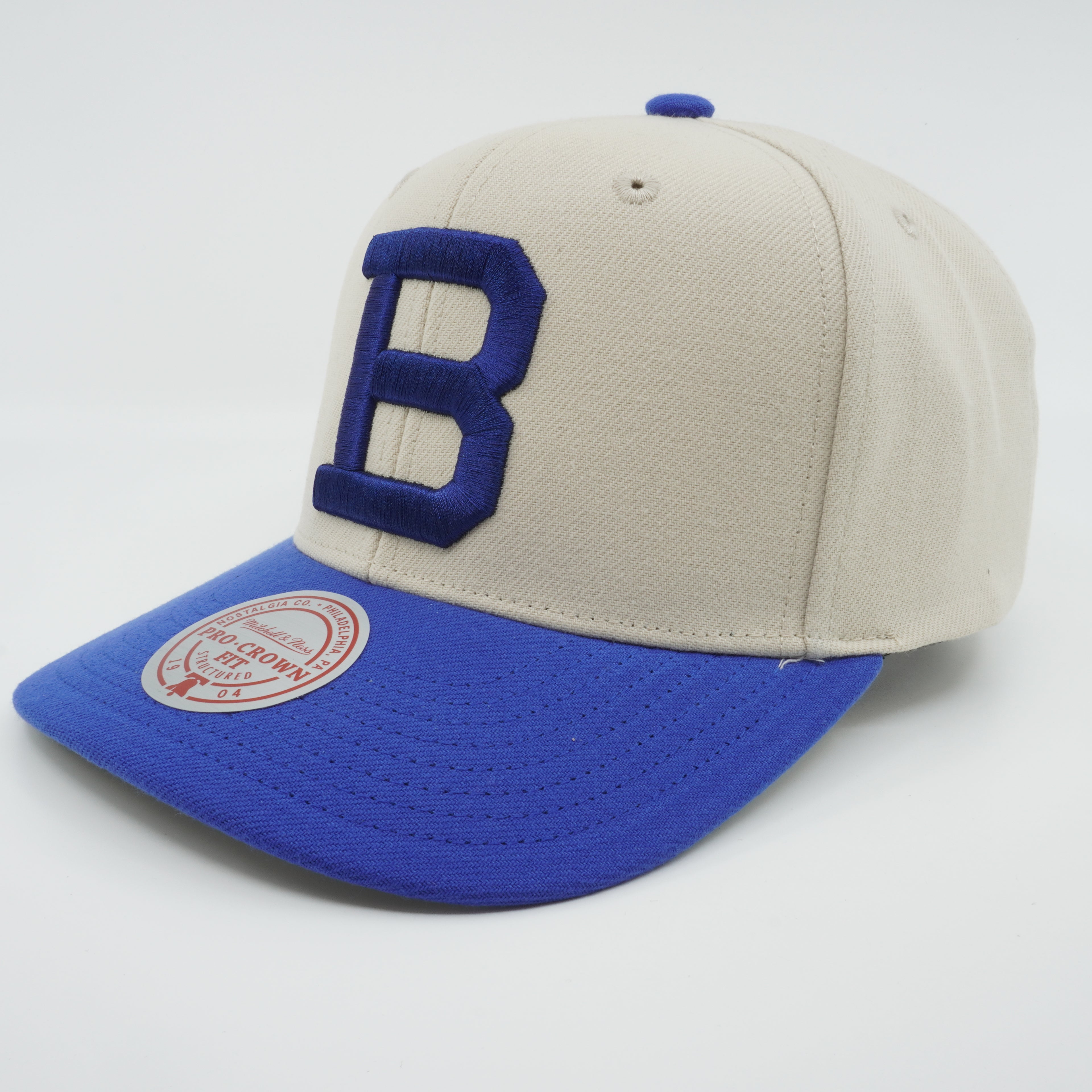 MENS MITCHELL & NESS MLB GAME ON PRO SNAPBACK COOP DODGERS - OFF WHITE