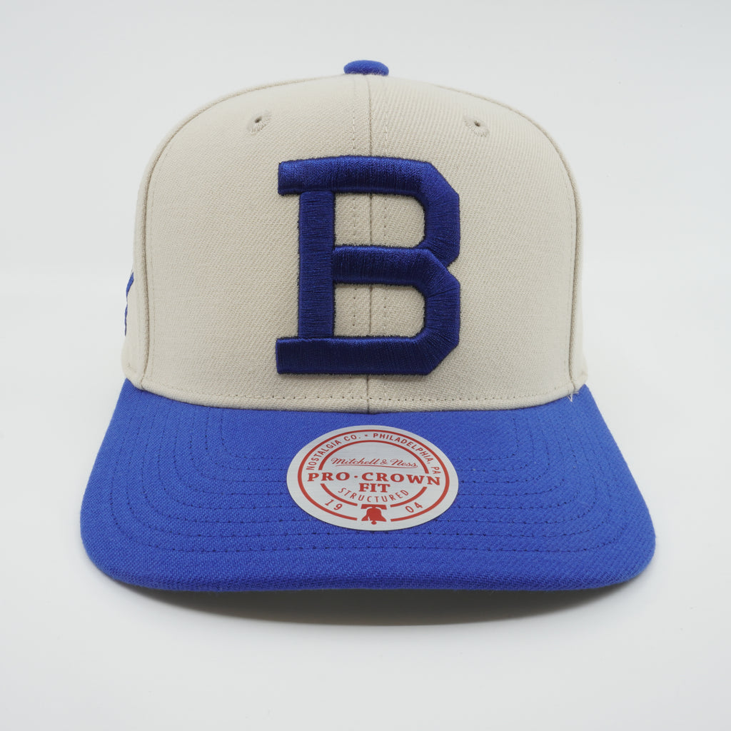 MENS MITCHELL & NESS MLB GAME ON PRO SNAPBACK COOP DODGERS - OFF WHITE