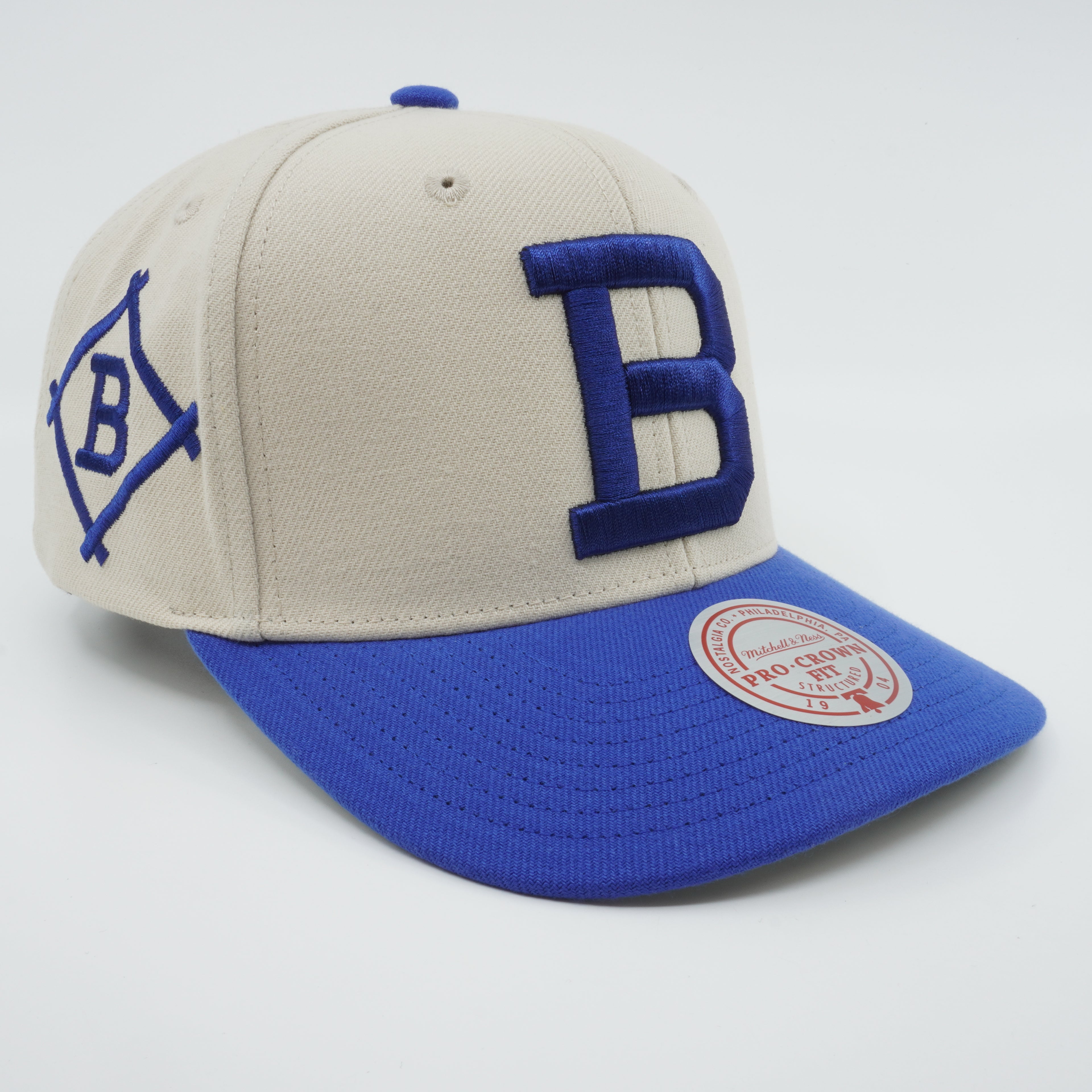 MENS MITCHELL & NESS MLB GAME ON PRO SNAPBACK COOP DODGERS - OFF WHITE