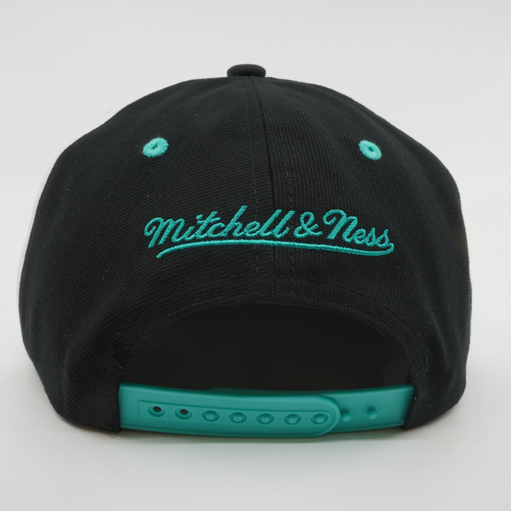 MENS MITCHELL & NESS NBA BILLBOARD 2 SNAPBACK HWC SPURS - TEAL-BLACK