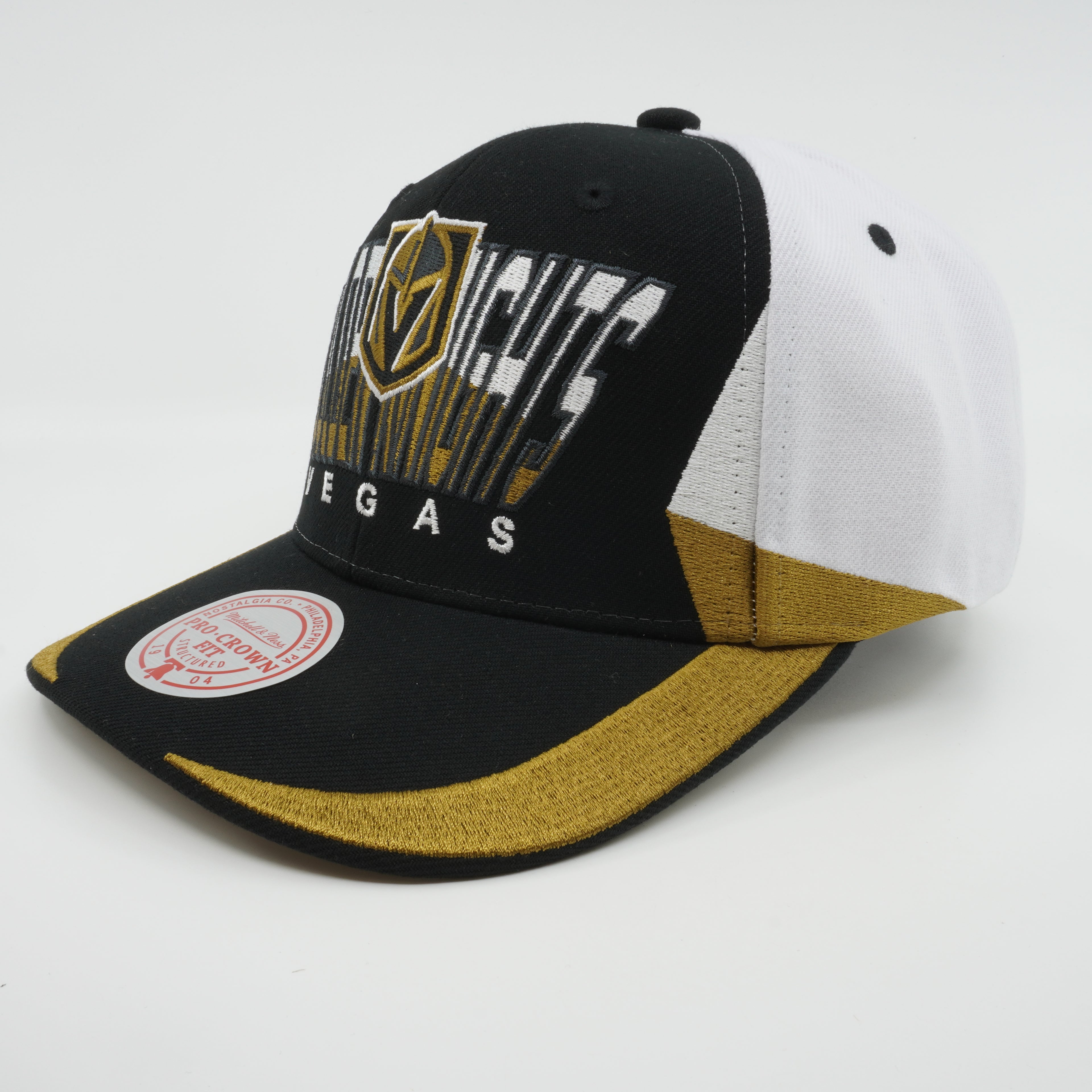 MENS MITCHELL & NESS NHL RETRODOME PRO SNAPBACK KNIGHTS - BLACK