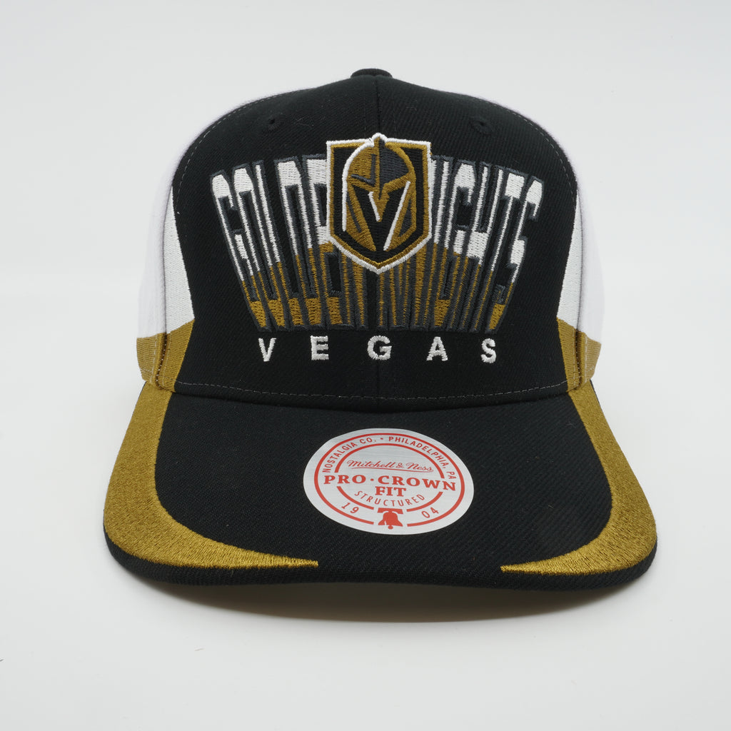 MENS MITCHELL & NESS NHL RETRODOME PRO SNAPBACK KNIGHTS - BLACK
