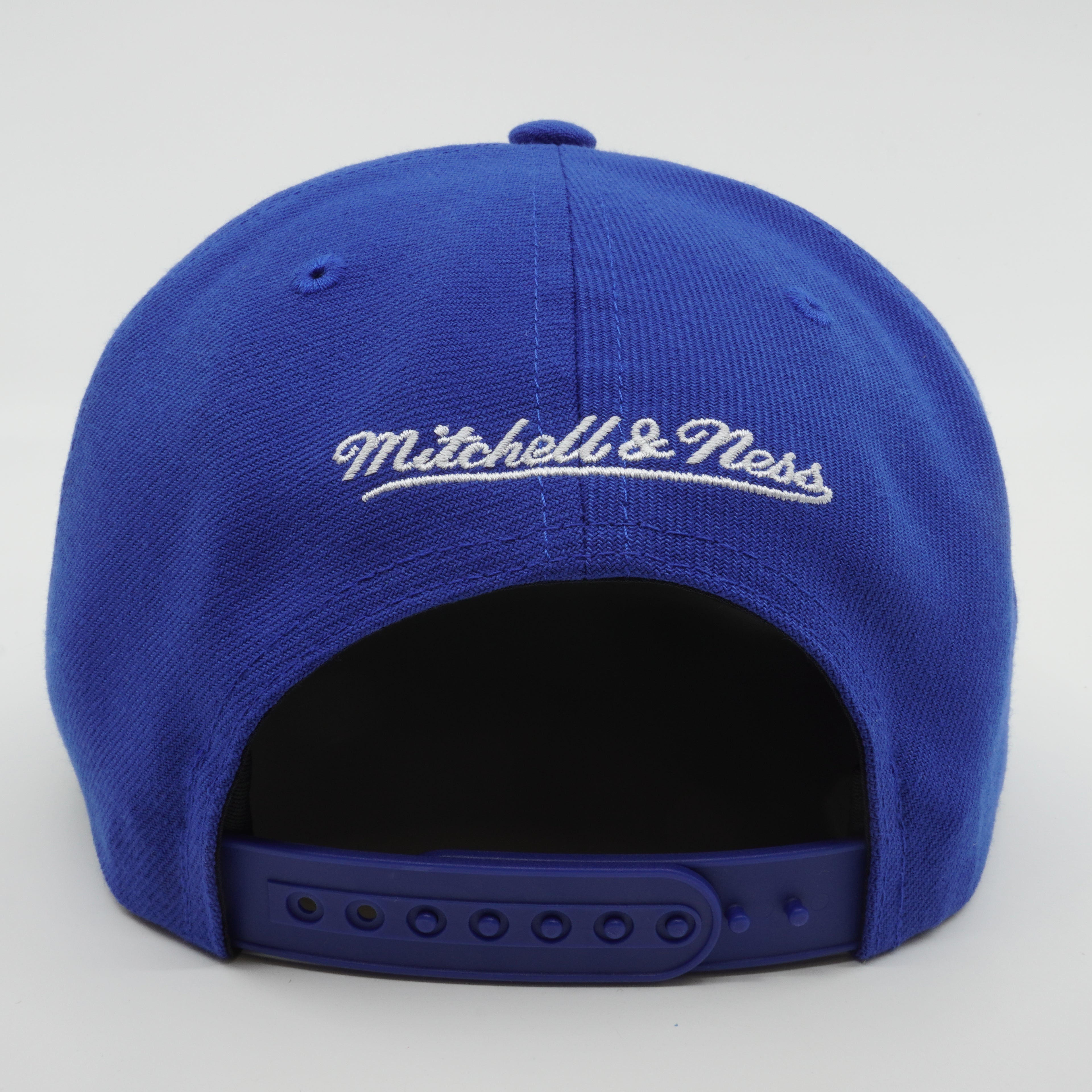 MENS MITCHELL & NESS MLB BACK TO BASICS SNAPBACK METS - BLUE