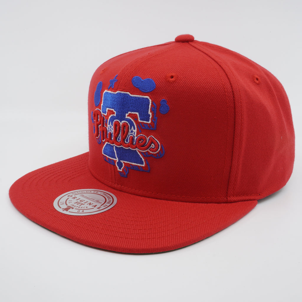 MENS MITCHELL & NESS MLB GSHADOW SNAPBACK PHILLIES - RED