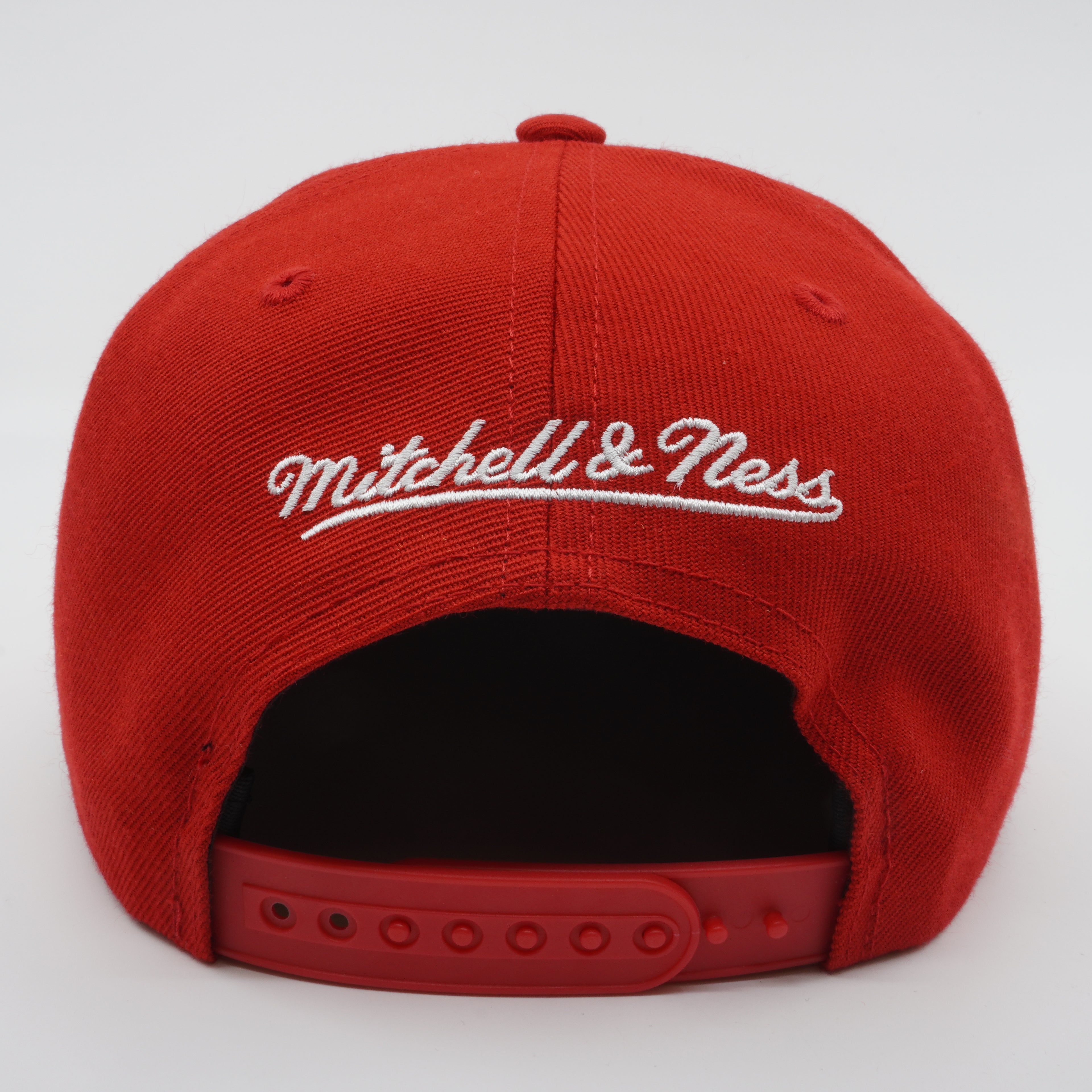 MENS MITCHELL & NESS NBA TEAM GROUND 2.0 SNAPBACK BULLS - RED