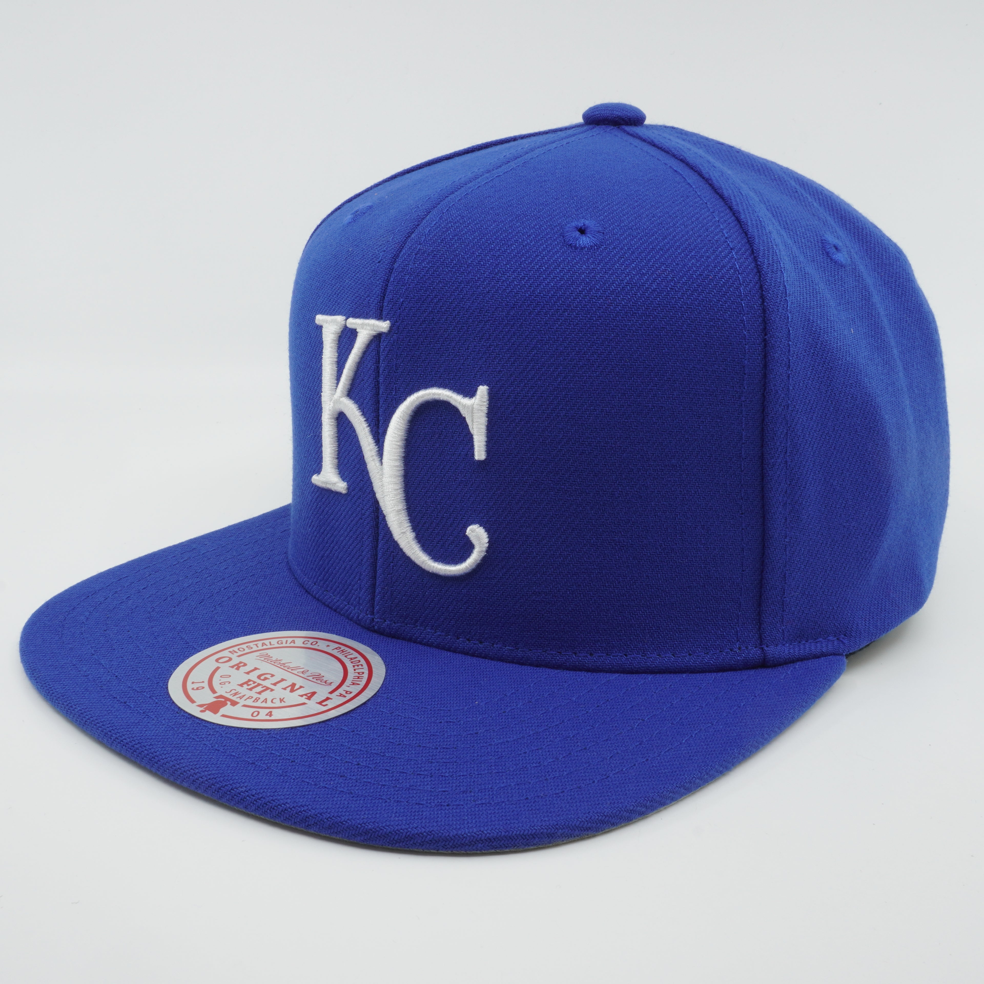 MENS MITCHELL & NESS MLB BACK TO BASICS SNAPBACK ROYALS - BLUE