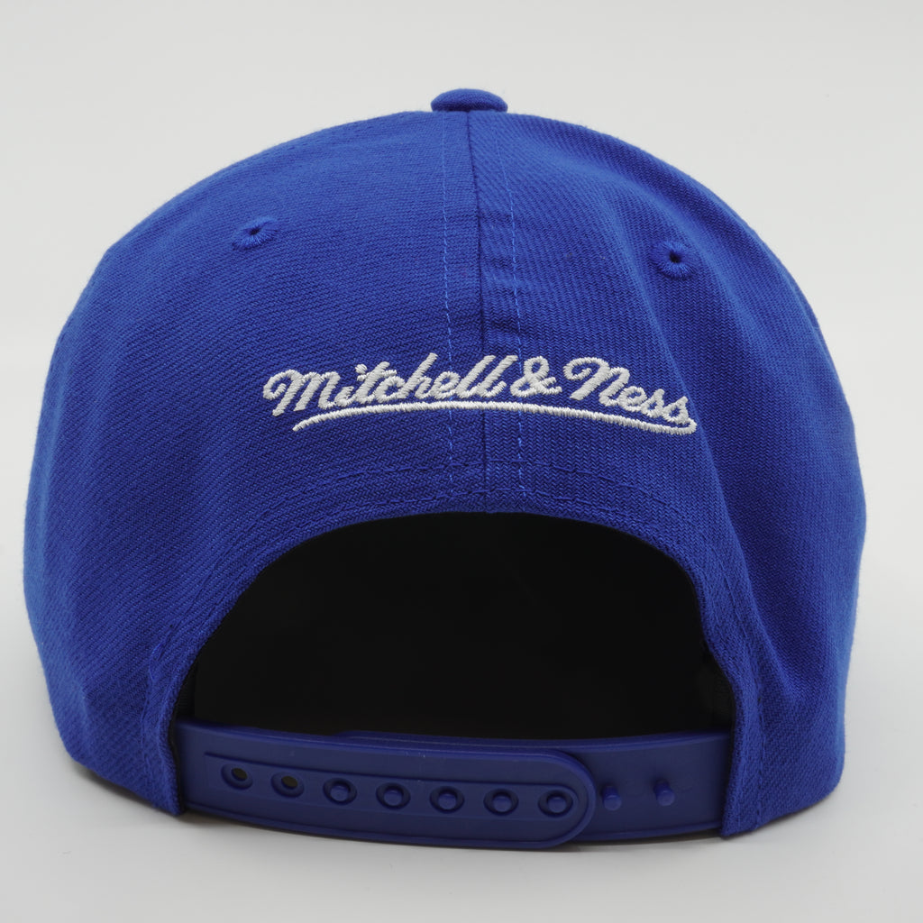MENS MITCHELL & NESS MLB BACK TO BASICS SNAPBACK ROYALS - BLUE