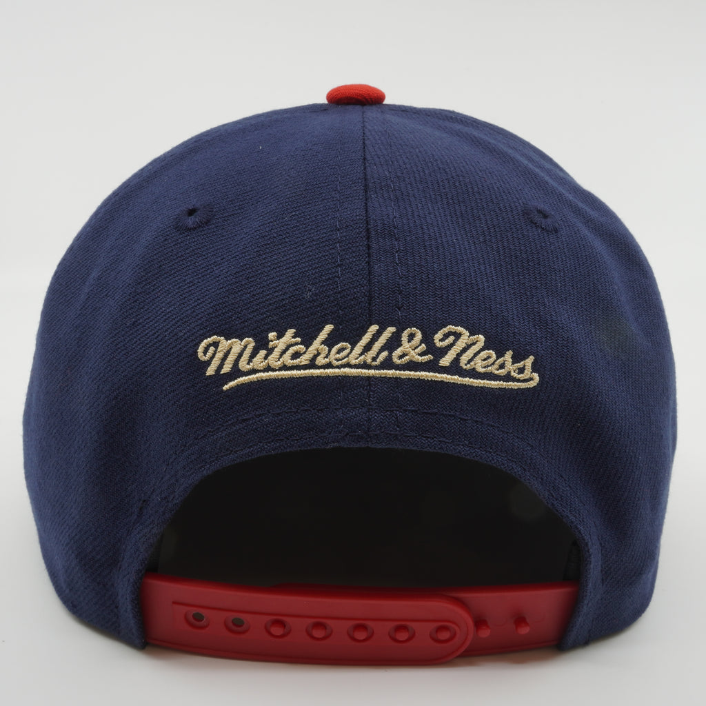 MENS MITCHELL & NESS MLB JUMP OFF SNAPBACK RED SOX - NAVY