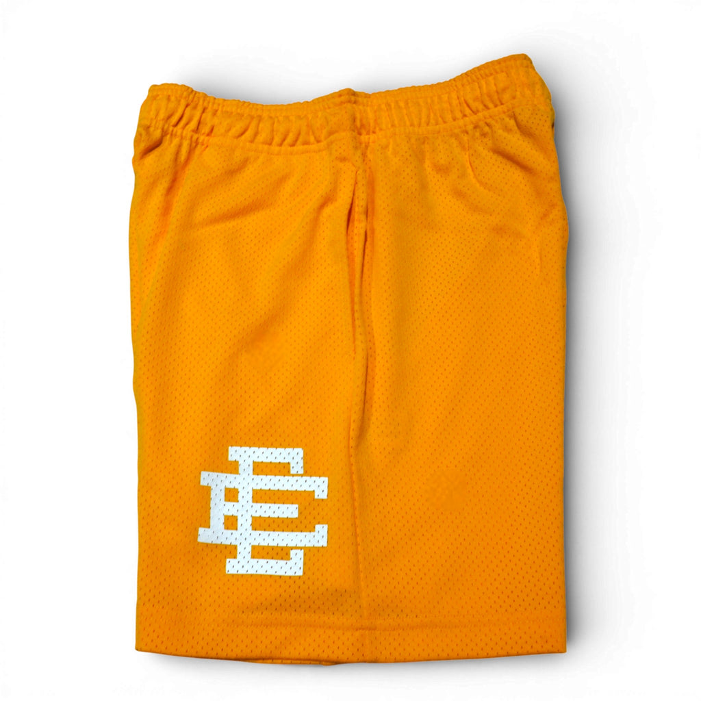 [SHCORMSH-GLDWHT] MENS ERIC EMANUEL EE SHORTS CORE MESH