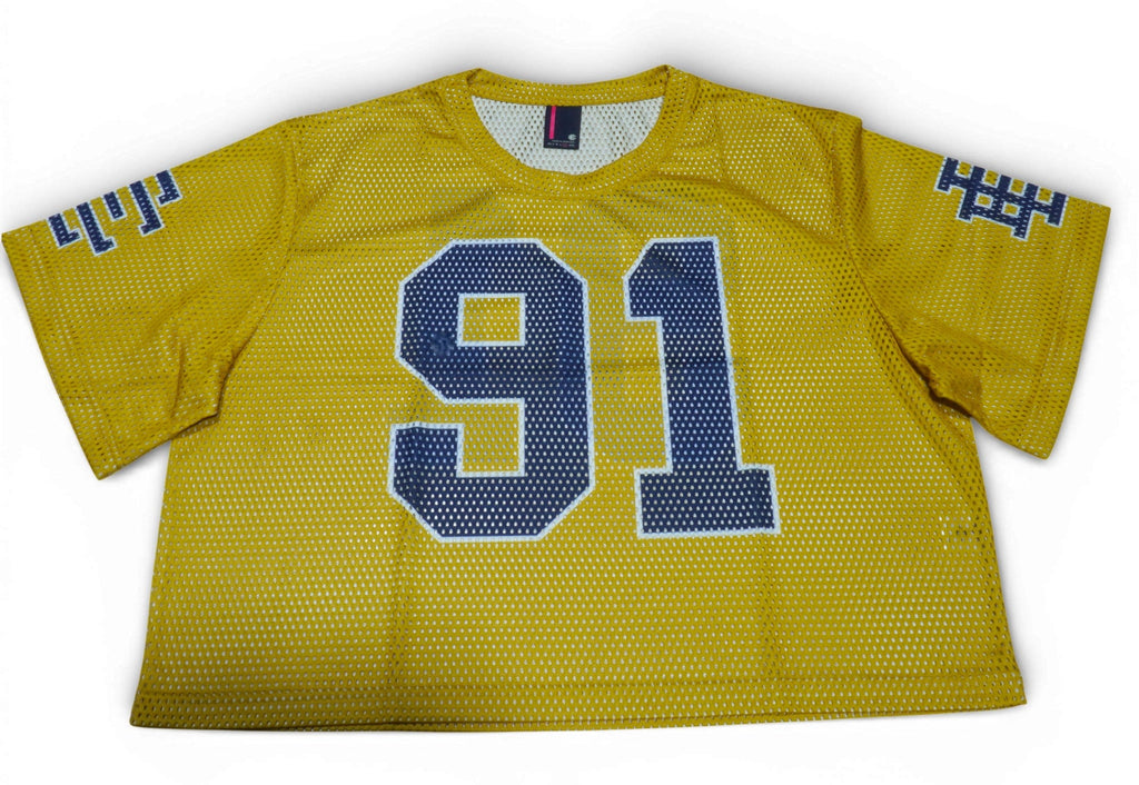 [EECO25MS87-000YENV] MENS ERIC EMANUEL EE CROPPED JERSEY CORE MESH