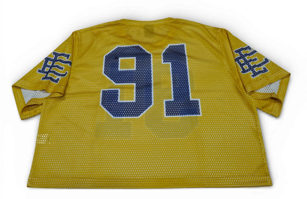 [EECO25MS87-000YENV] MENS ERIC EMANUEL EE CROPPED JERSEY CORE MESH