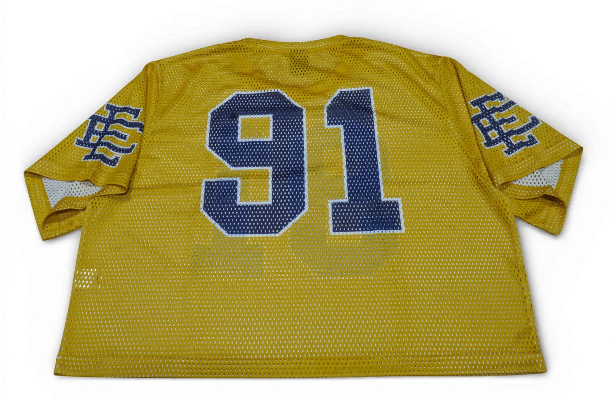 [EECO25MS87-000YENV] MENS ERIC EMANUEL EE CROPPED JERSEY CORE MESH