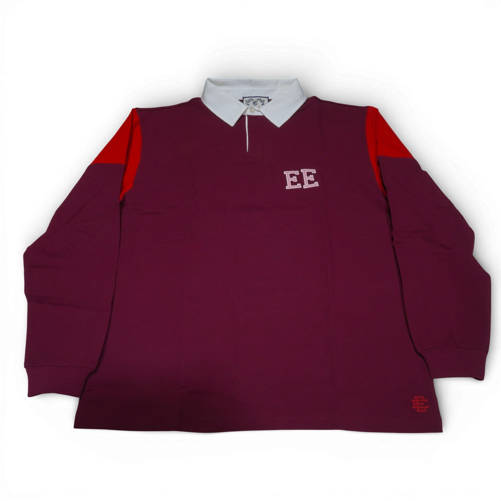 [EECO25CO82-000RDWH] MENS ERIC EMANUEL EE RUGBY POLO