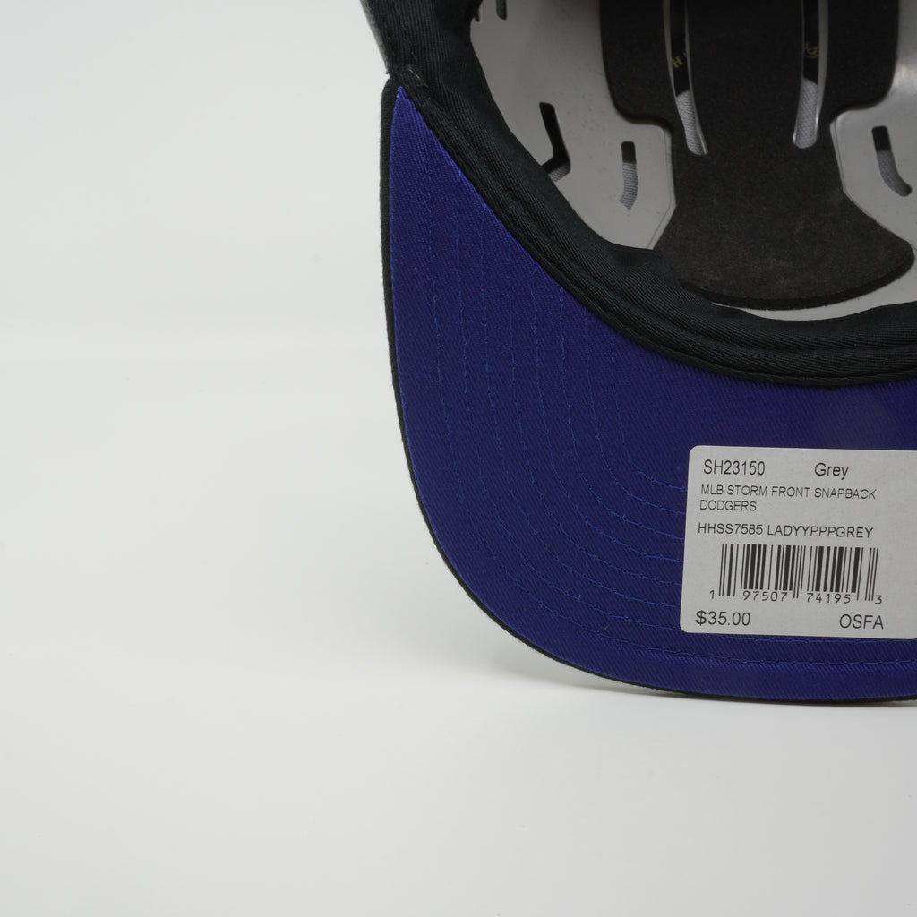 MENS MITCHELL & NESS MLB STORM FRONT SNAPBACK DODGERS - GREY
