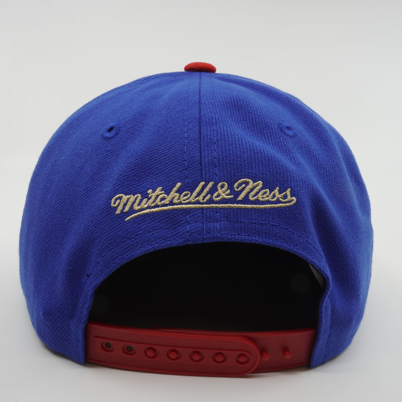 MENS MITCHELL & NESS MLB JUMP OFF SNAPBACK RANGERS - BLUE