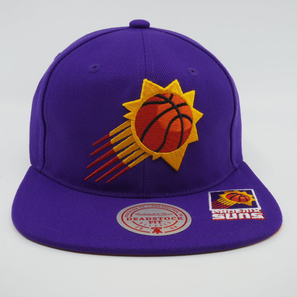 MENS MITCHELL & NESS NBA DEAD REMIX DEADSTOCK SNAPBACK HWC SUNS - PURPLE