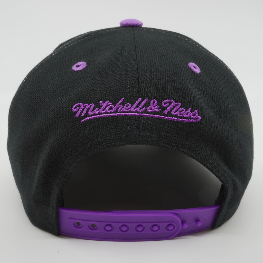 MENS MITCHELL & NESS MLB OVERBITE PRO SNAPBACK COOP RAYS - BLACK