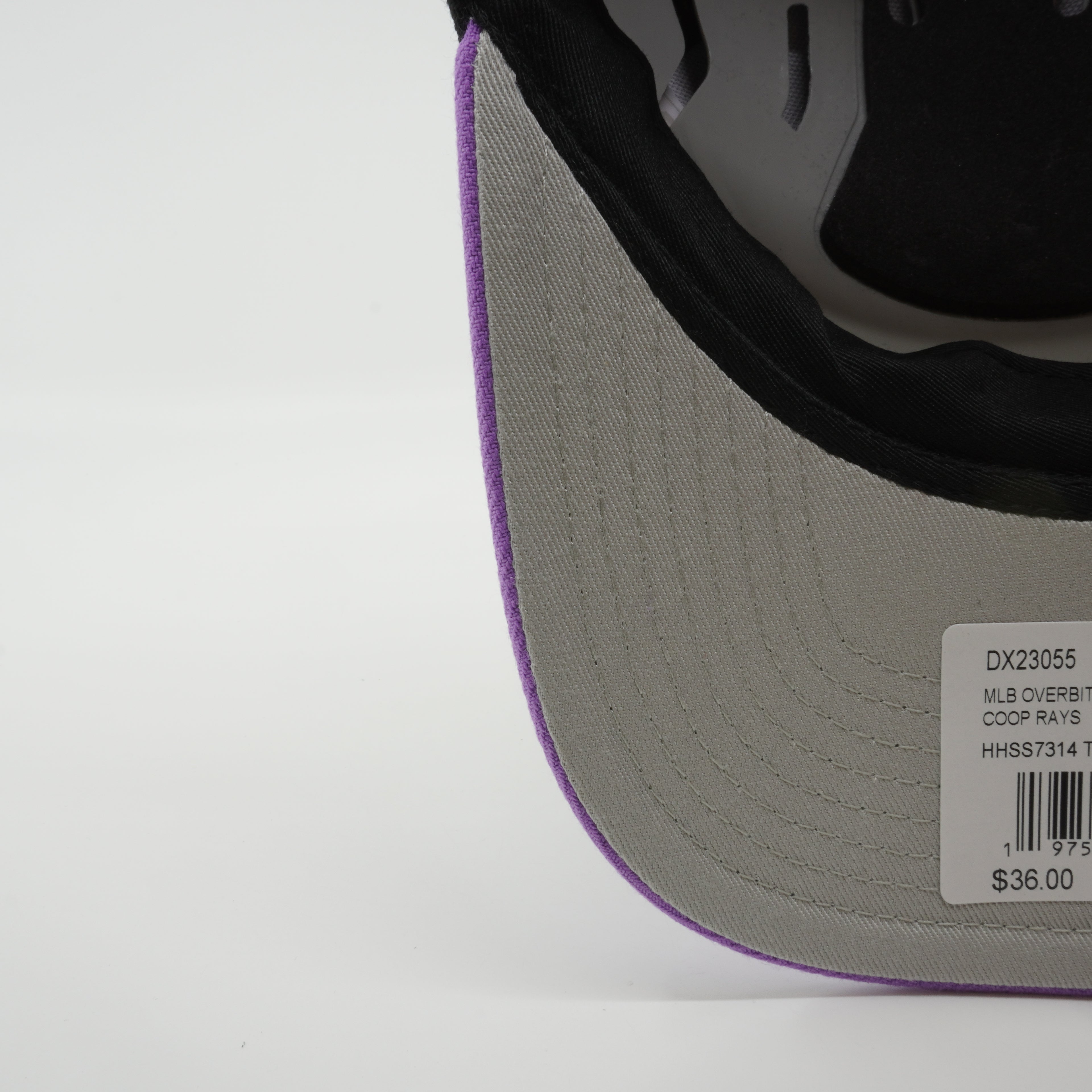 MENS MITCHELL & NESS MLB OVERBITE PRO SNAPBACK COOP RAYS - BLACK