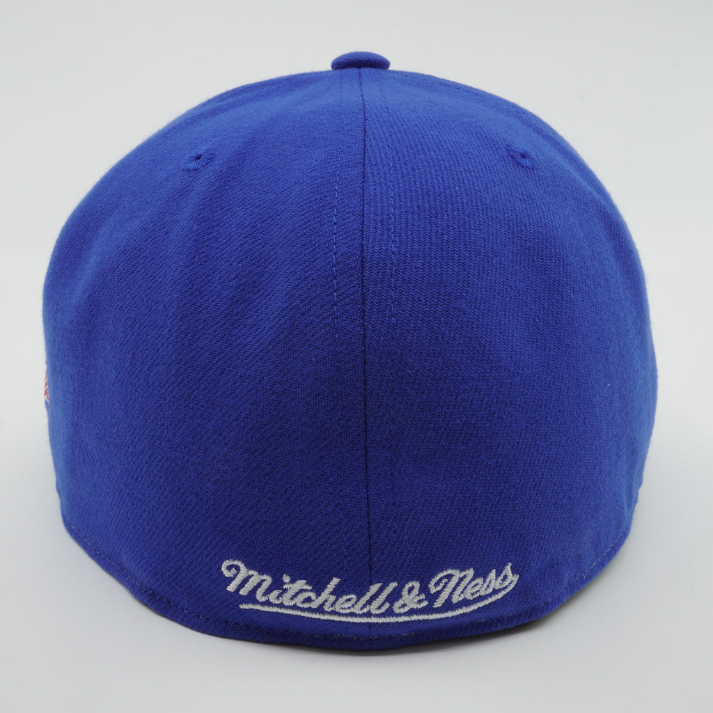 MENS MITCHELL & NESS MLB EVERGREEN FITTED COOP BRAVES - WHITE