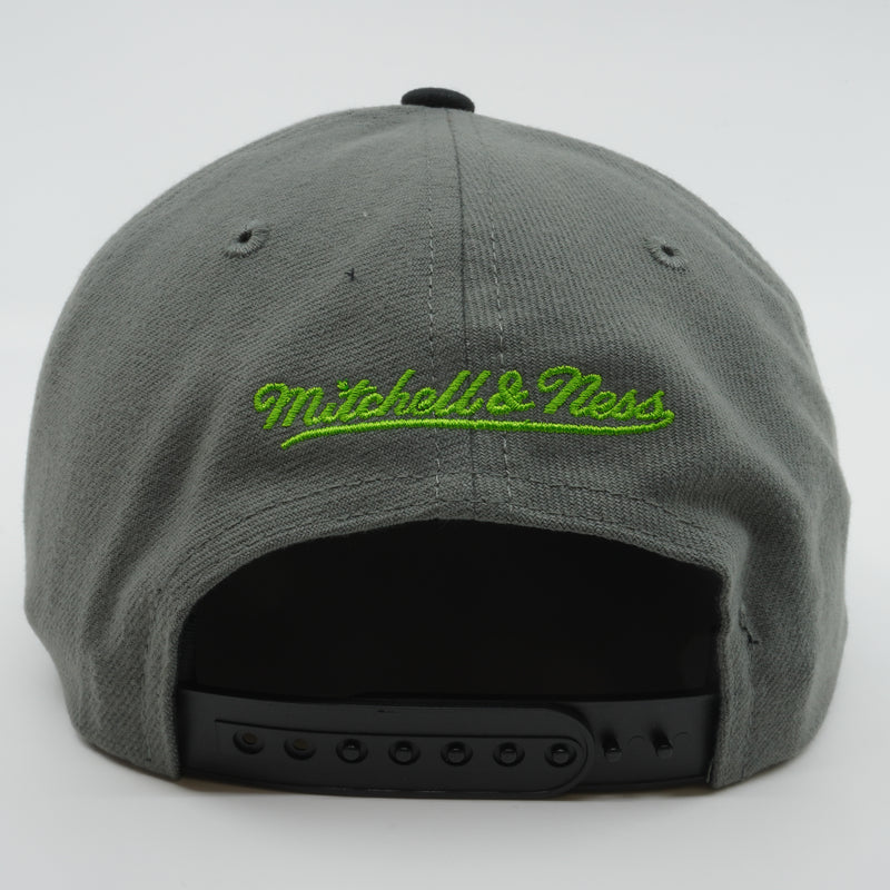 MENS MITCHELL & NESS MLB STORM FRONT SNAPBACK COOP RAYS - GREY