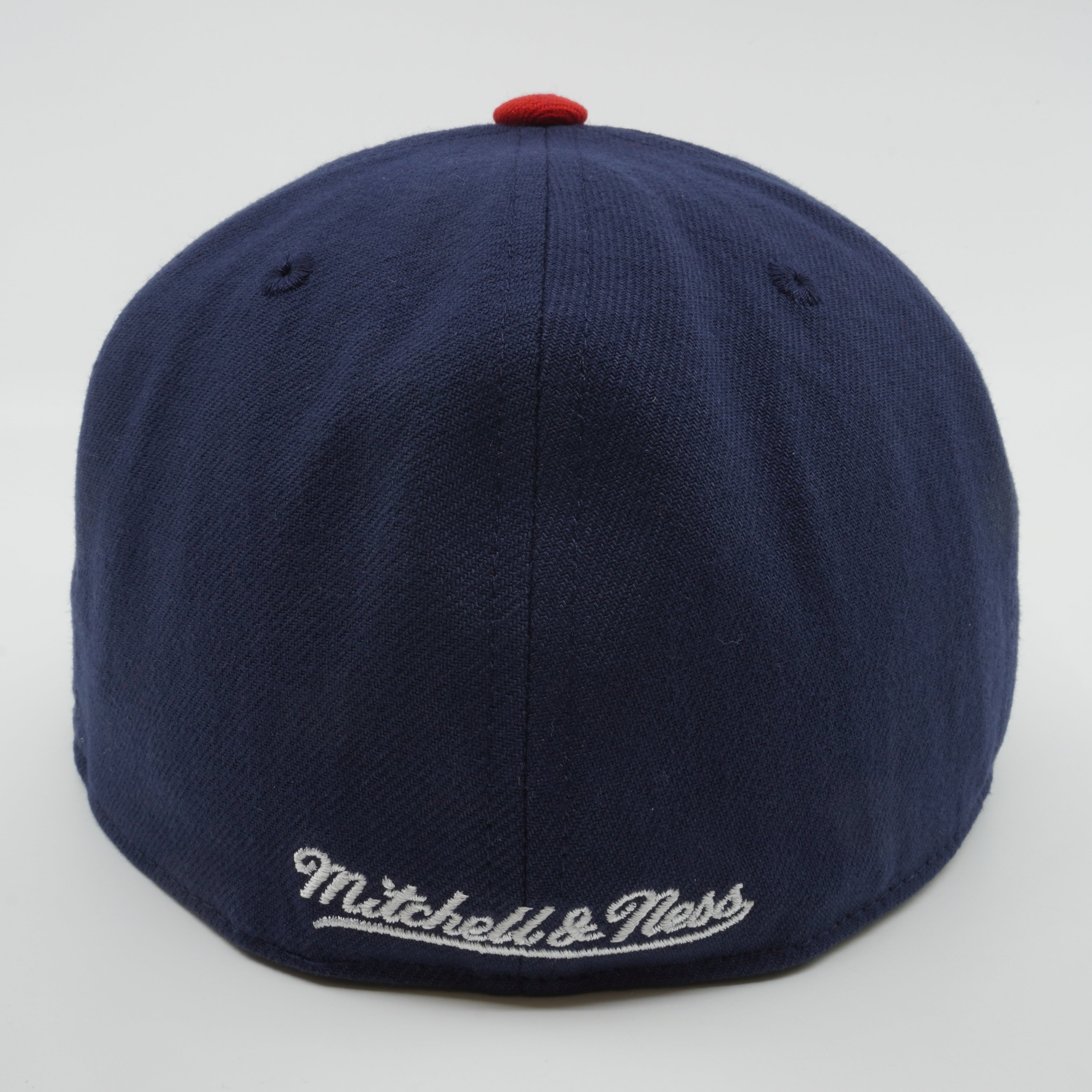 MENS MITCHELL & NESS MLB EVERGREEN FITTED COOP ANGELS - NAVY